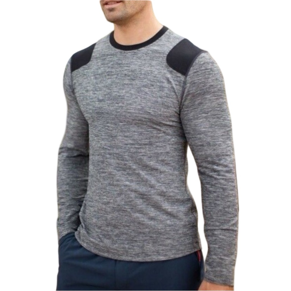 Lululemon Athletica Gray and Black Shirt